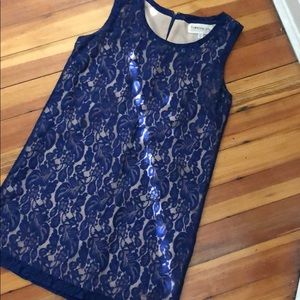 Cobalt blue lace dress!